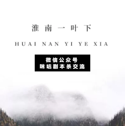 淮南一叶下剧本杀