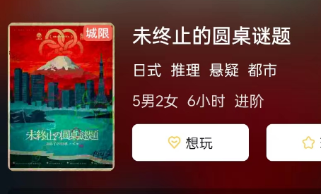 未终止的圆桌谜题剧本杀