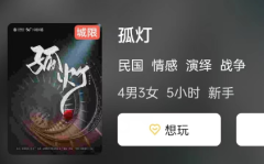 孤灯剧本杀复盘答案测评:人物设计风格,来一场惊险刺激的角色演绎!