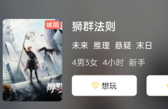 狮群法则剧本杀复盘结局演绎：随着游戏进展，聪明才智将决定最终走向！