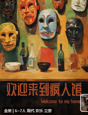 欢迎来到疯人馆剧本杀复盘答案测评