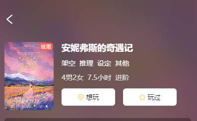 安妮弗斯的奇遇记剧本杀