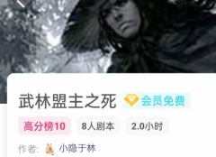 <b>武林盟主之死剧本杀凶手答案_我是系列_角色时间线_案件动机手法复盘</b>