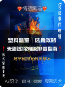 <b>《塑料温室》剧本杀复盘教程:线索流程/角色任务/真相结局</b>