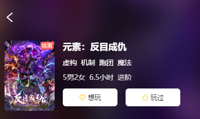 元素反目成仇剧本杀